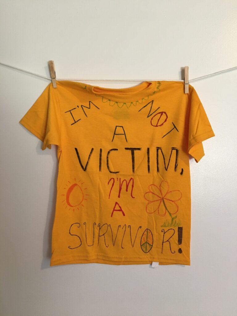 I’M NOT A VICTIM, I’M A SURVIVOR