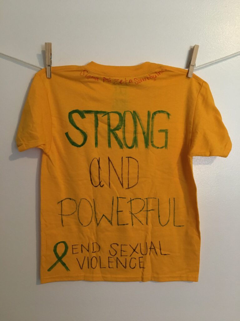 STRONG AND POWERFUL END SEXUAL ASSAULT